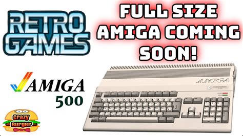 Full size Amiga 1200 announced (and delayed) by Retro Games Ltd..